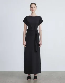 Organic Silk Stretch Crepe De Chine Skirt