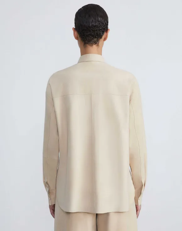 Paperfine Suede Shirt Jacket