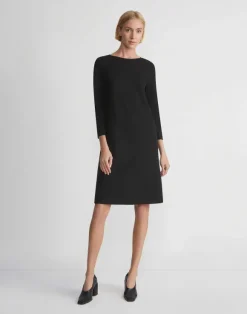 Punto Milano A-Line Dress