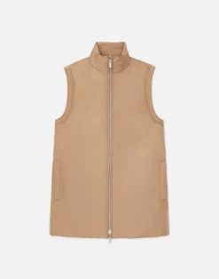 Recycled Poly Quilted Reversible Puffer Vest