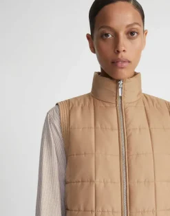 Recycled Poly Quilted Reversible Puffer Vest