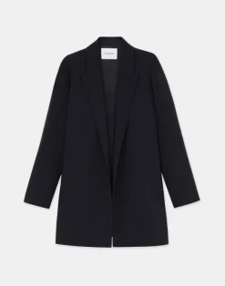 Responsible Finesse Crepe Peak Lapel Jacket