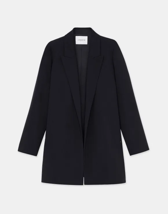 Responsible Finesse Crepe Peak Lapel Jacket