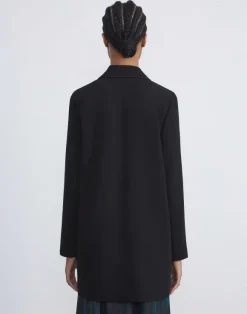 Responsible Finesse Crepe Peak Lapel Jacket