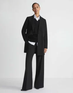Responsible Finesse Crepe Shawl Collar Jacket