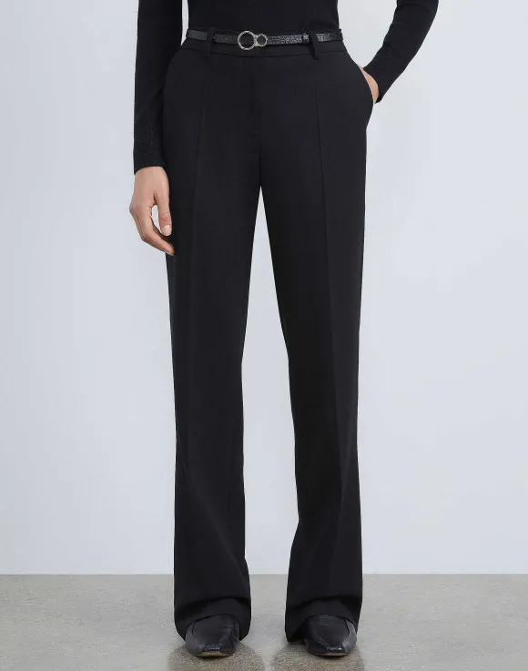 Responsible Wool Double Face Gates Pant