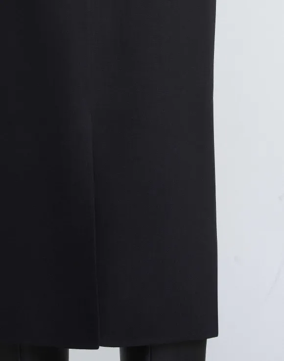 Responsible Wool Double Face Pencil Skirt