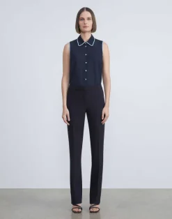 Responsible Wool Double Face Barrow Pant