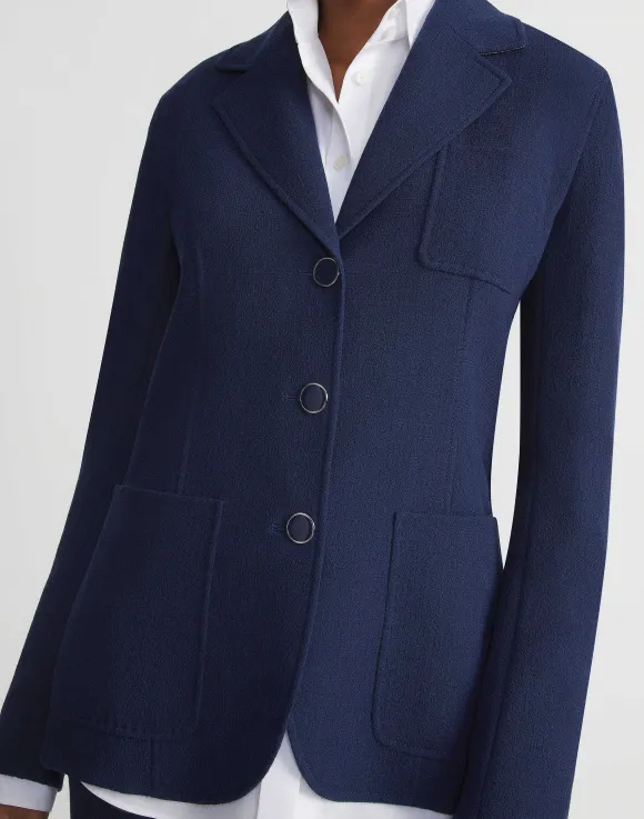 Responsible Wool Nouveau Crepe Chore Jacket