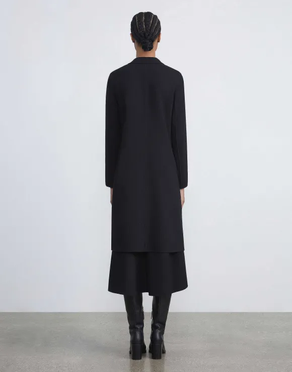 Responsible Wool Nouveau Crepe A-Line Jacket