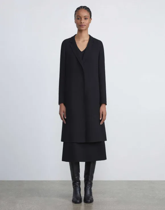 Responsible Wool Nouveau Crepe A-Line Jacket