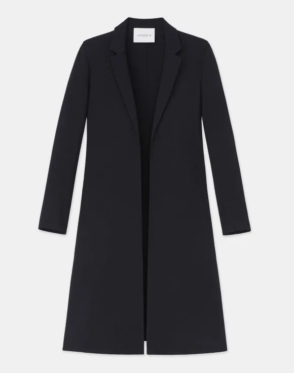 Responsible Wool Nouveau Crepe A-Line Jacket