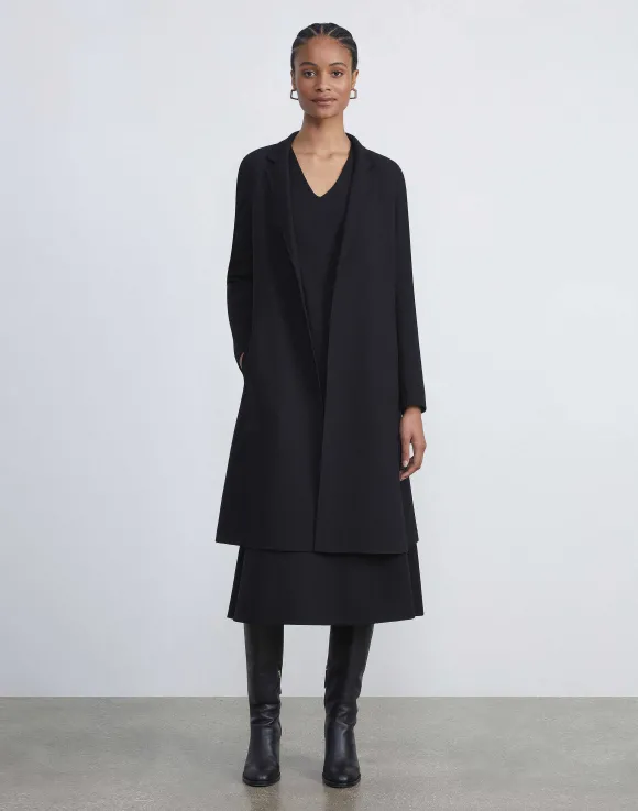 Responsible Wool Nouveau Crepe A-Line Jacket
