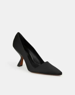 Satin High Heeled Pump