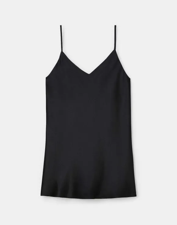 Silk Charmeuse Bias Tank