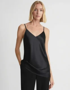 Silk Charmeuse Bias Tank