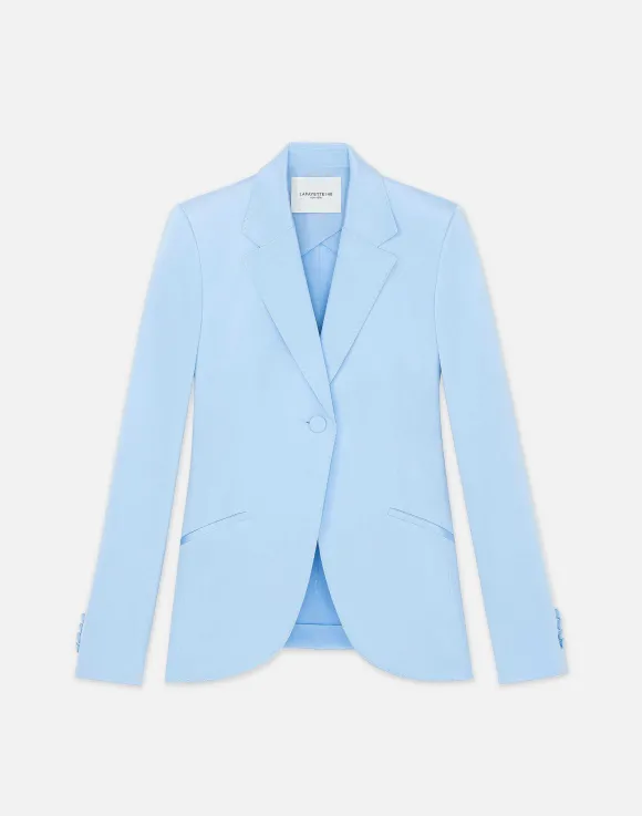 Silk Crepe De Chine Blazer