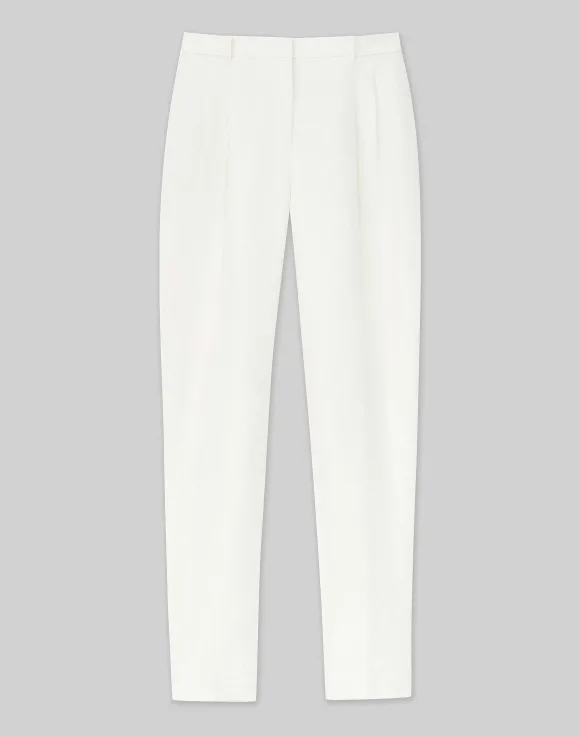 Silk-Linen Macdougal Pant