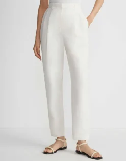 Silk-Linen Macdougal Pant