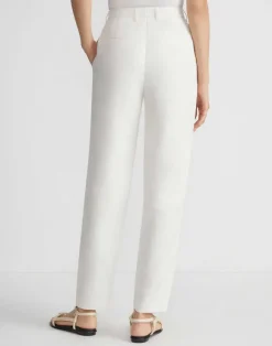 Silk-Linen Macdougal Pant