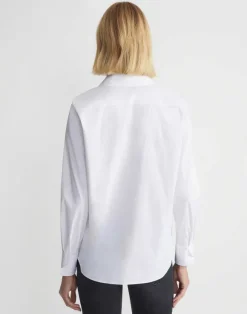 Stretch Cotton Straight Shirt