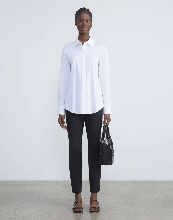 Stretch Twill Manhattan Skinny Ankle Pant
