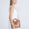 Vachetta Leather 8 Knot Basket Bag—Mini