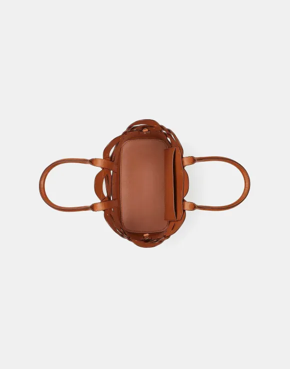 Vachetta Leather 8 Knot Tote—Small