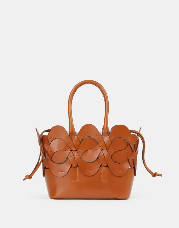 Vachetta Leather 8 Knot Tote—Small